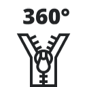 Mattress with a fully removable cover