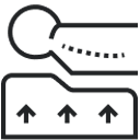 Mattress with orthopaedic support